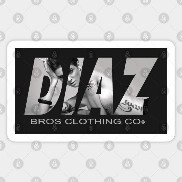 Diaz Bros B&W Sticker by artNpop